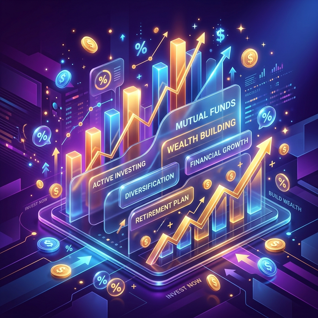 Mutual Fund Growth Illustration
